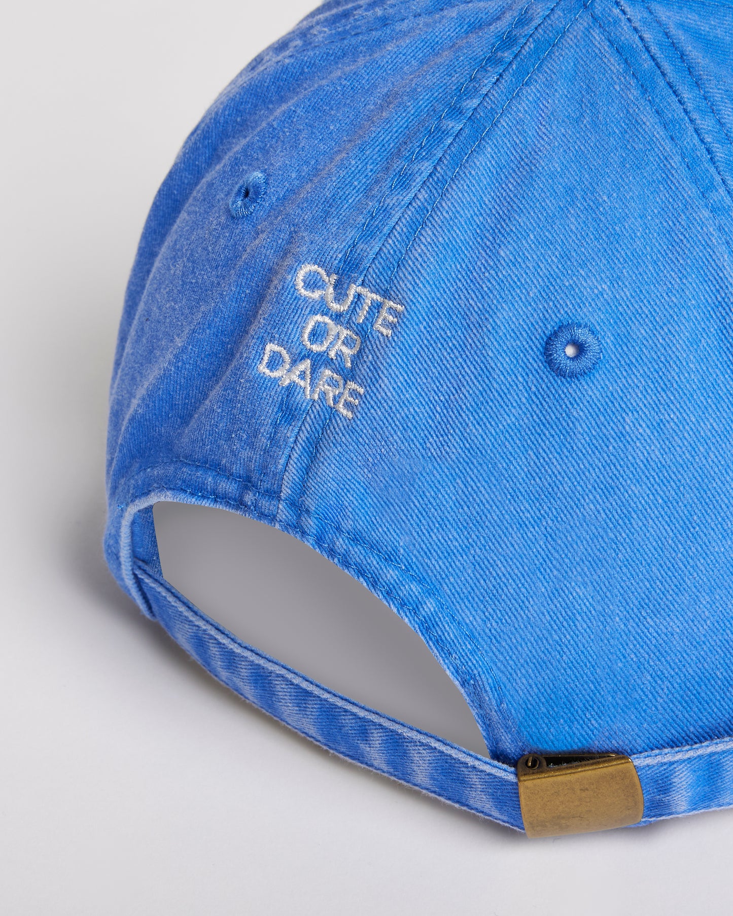 Rom-Com Era | Low Profile Vintage Cap - Cornflower Blue