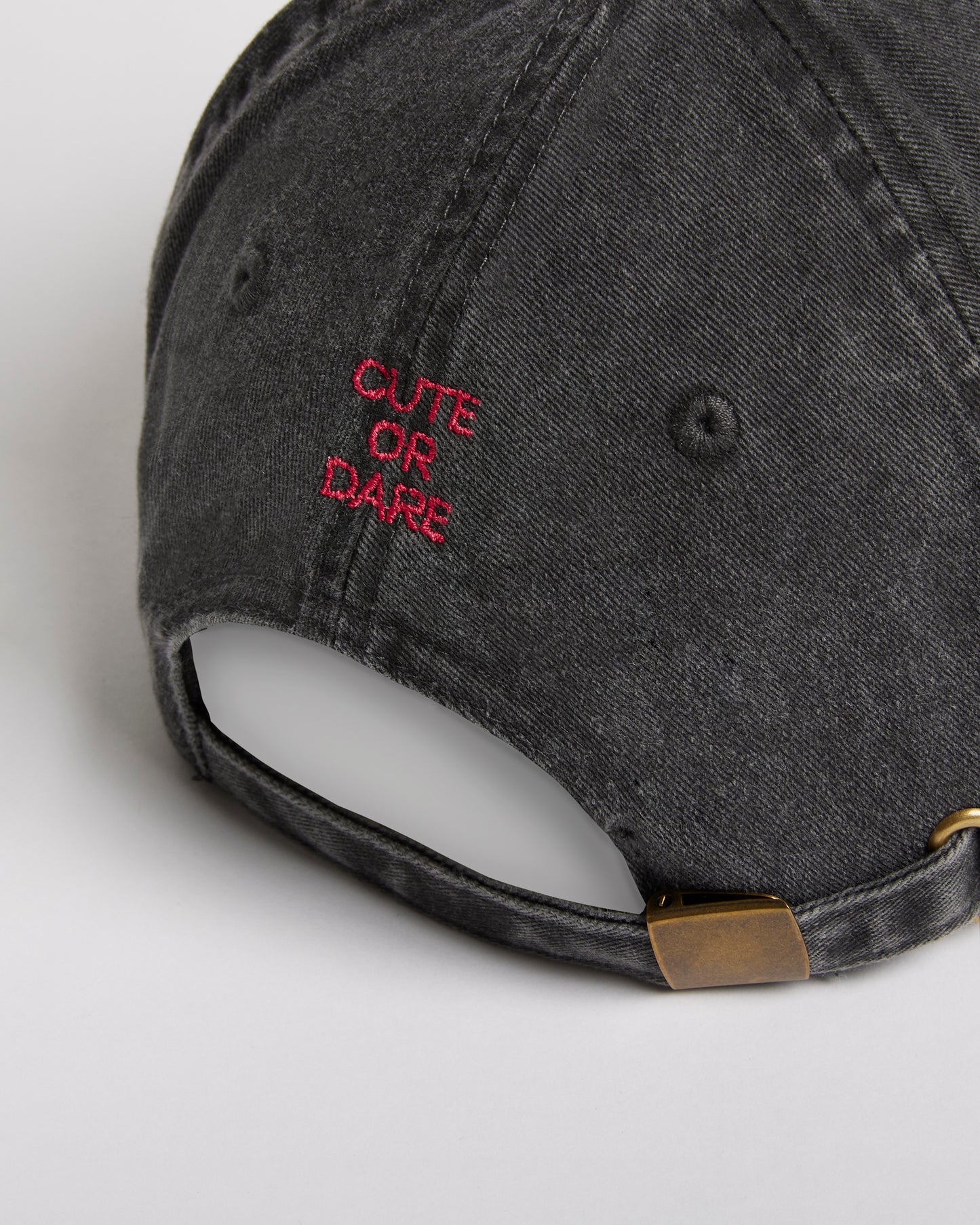 Overthinking This | Low Profile Vintage Cap - Vintage Black