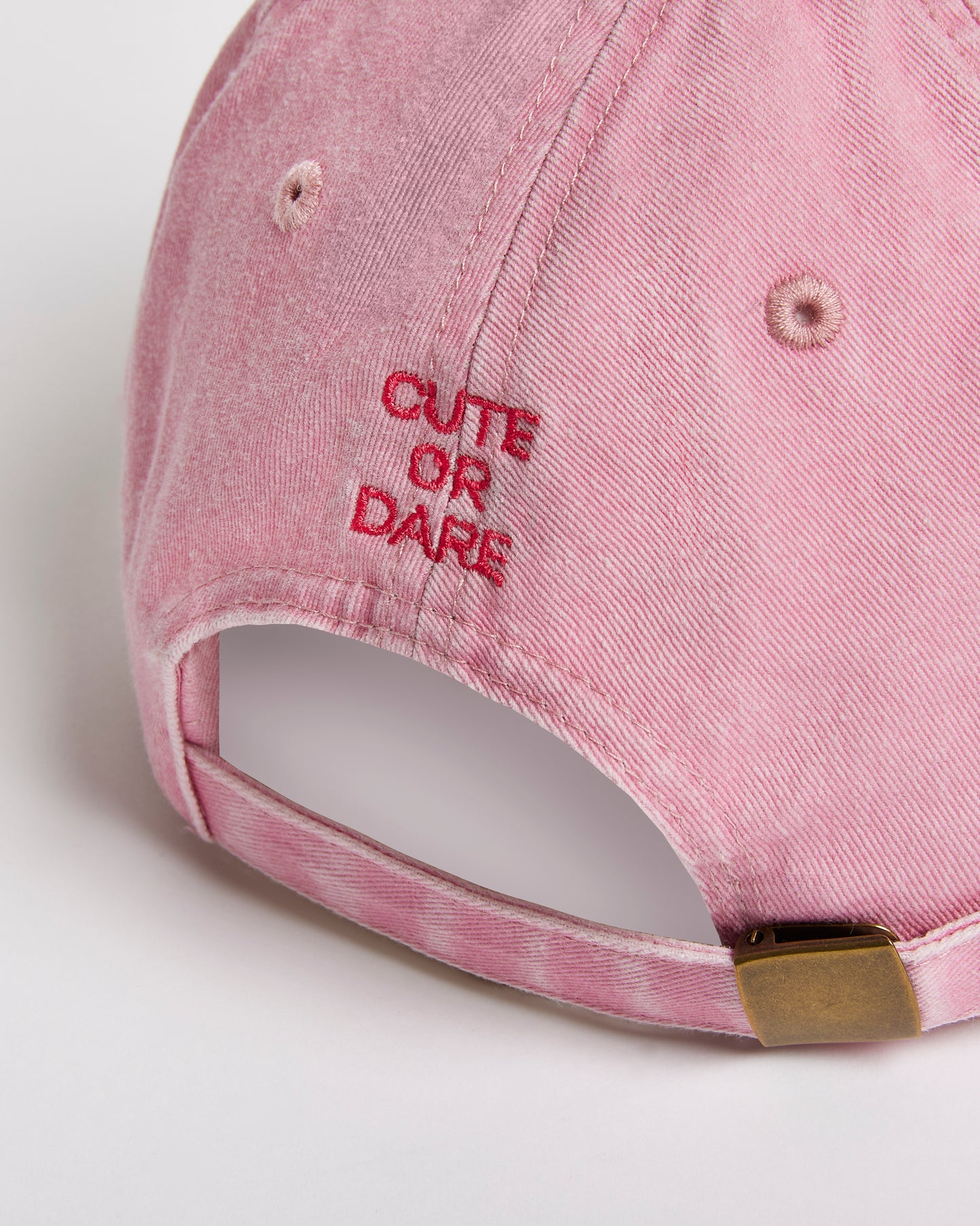 Best Behaviour | Low Profile Vintage Cap - Dusky Pink