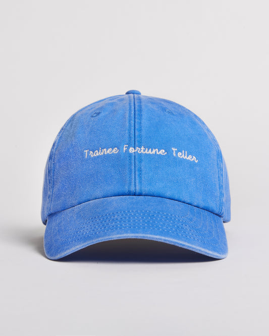 Trainee Fortune Teller | Low Profile Vintage Cap - Cornflower Blue