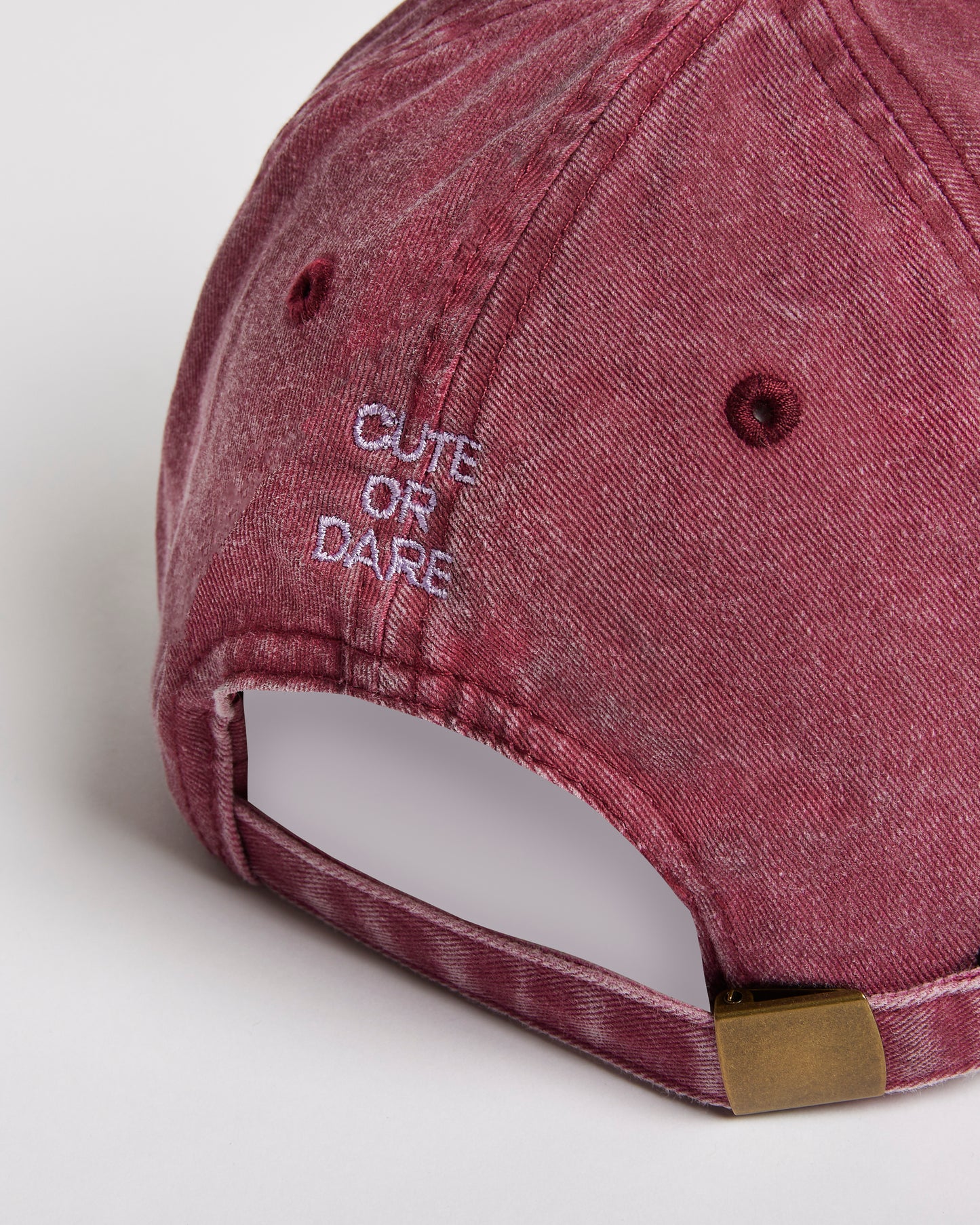 Not Me | Low Profile Vintage Cap - Vintage Red