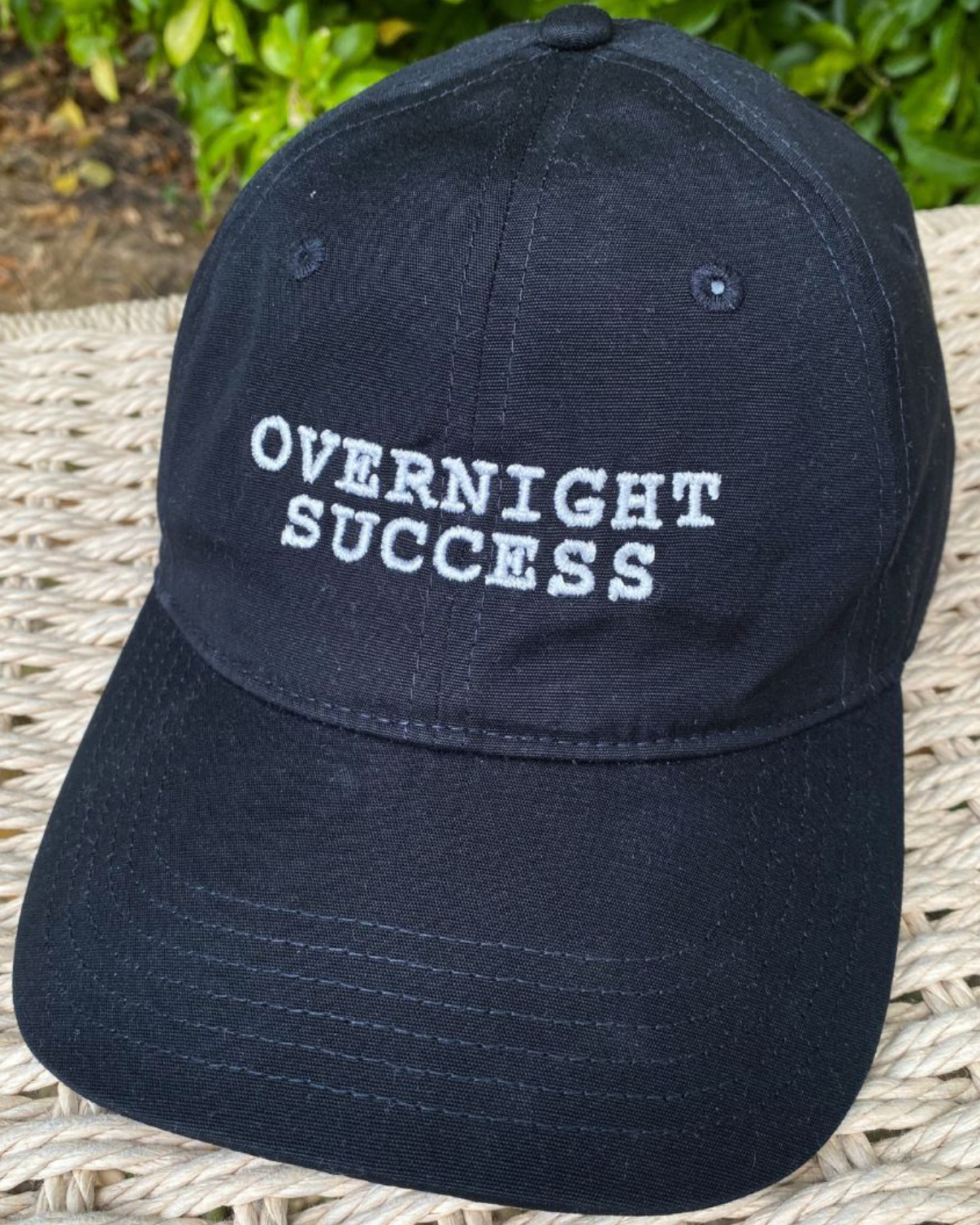 Overnight Success | Low Profile Cap - Black cap CAPS