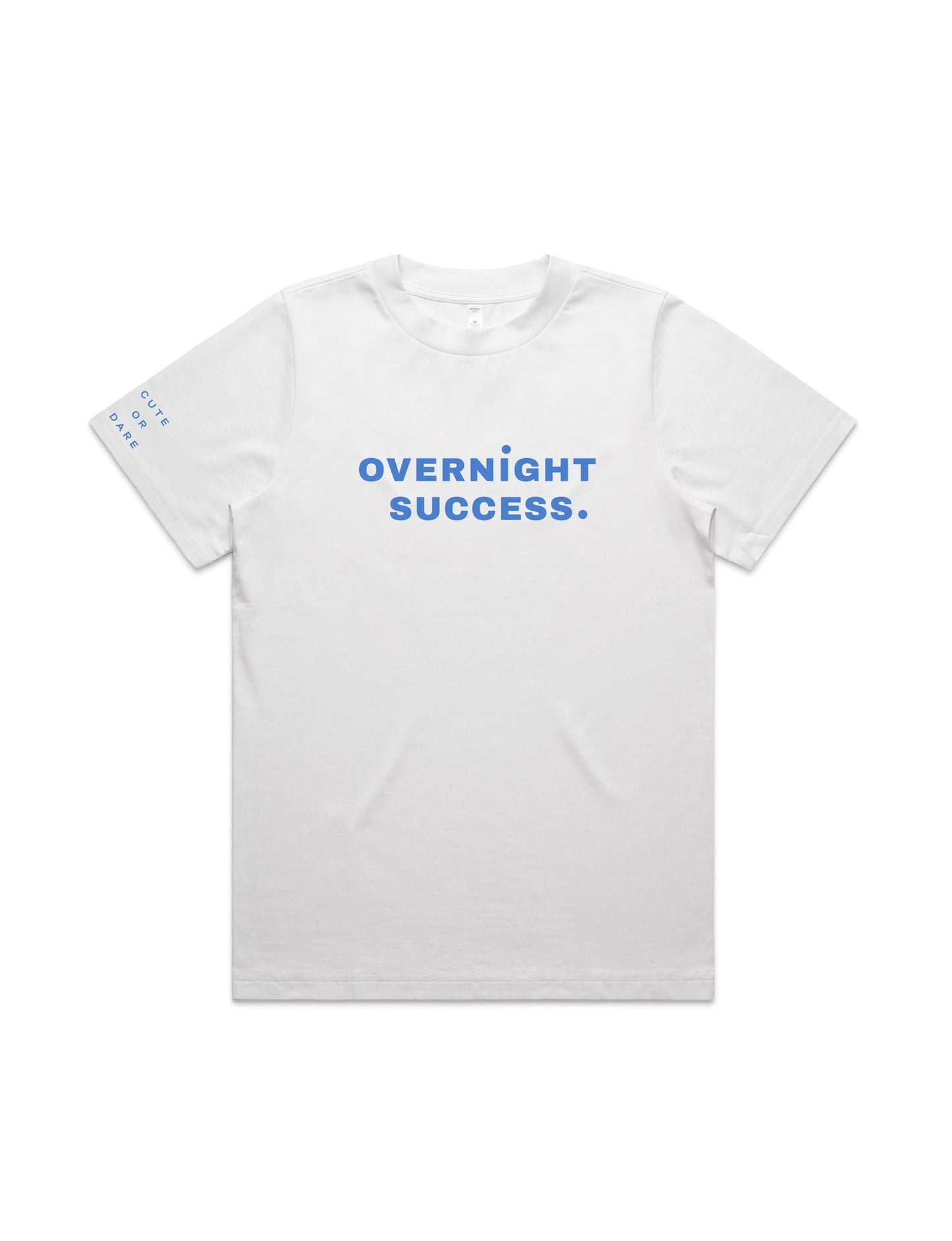 Overnight Success T-Shirt in White Tee 