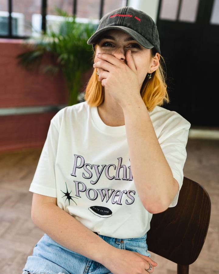 Psychic Powers T-Shirt in Off White