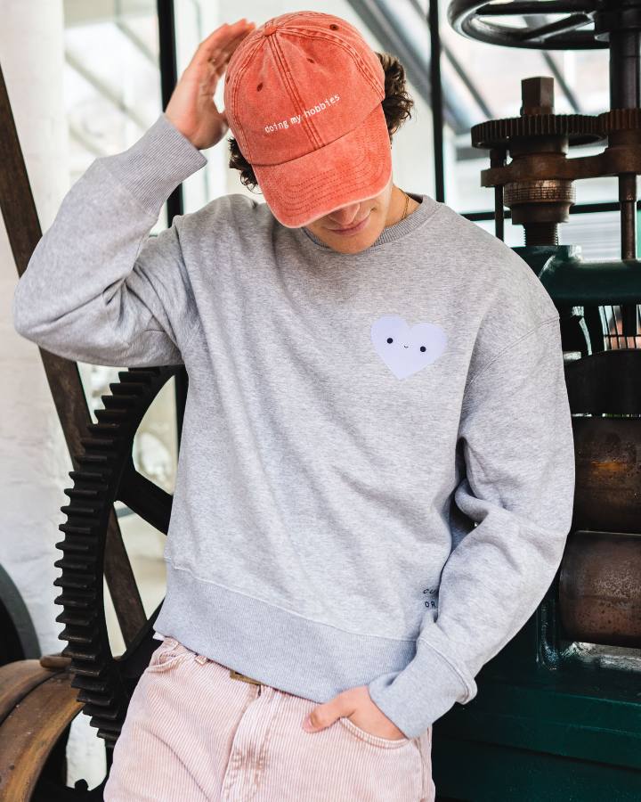 Stolen Heart Sweatshirt - Heather Grey