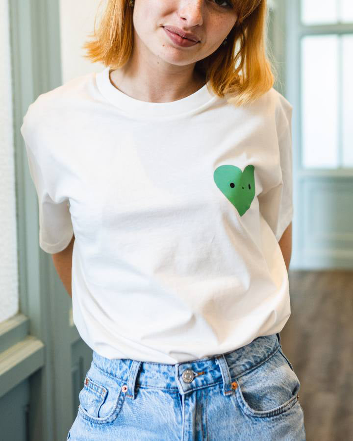 Stolen Heart T-Shirt in White