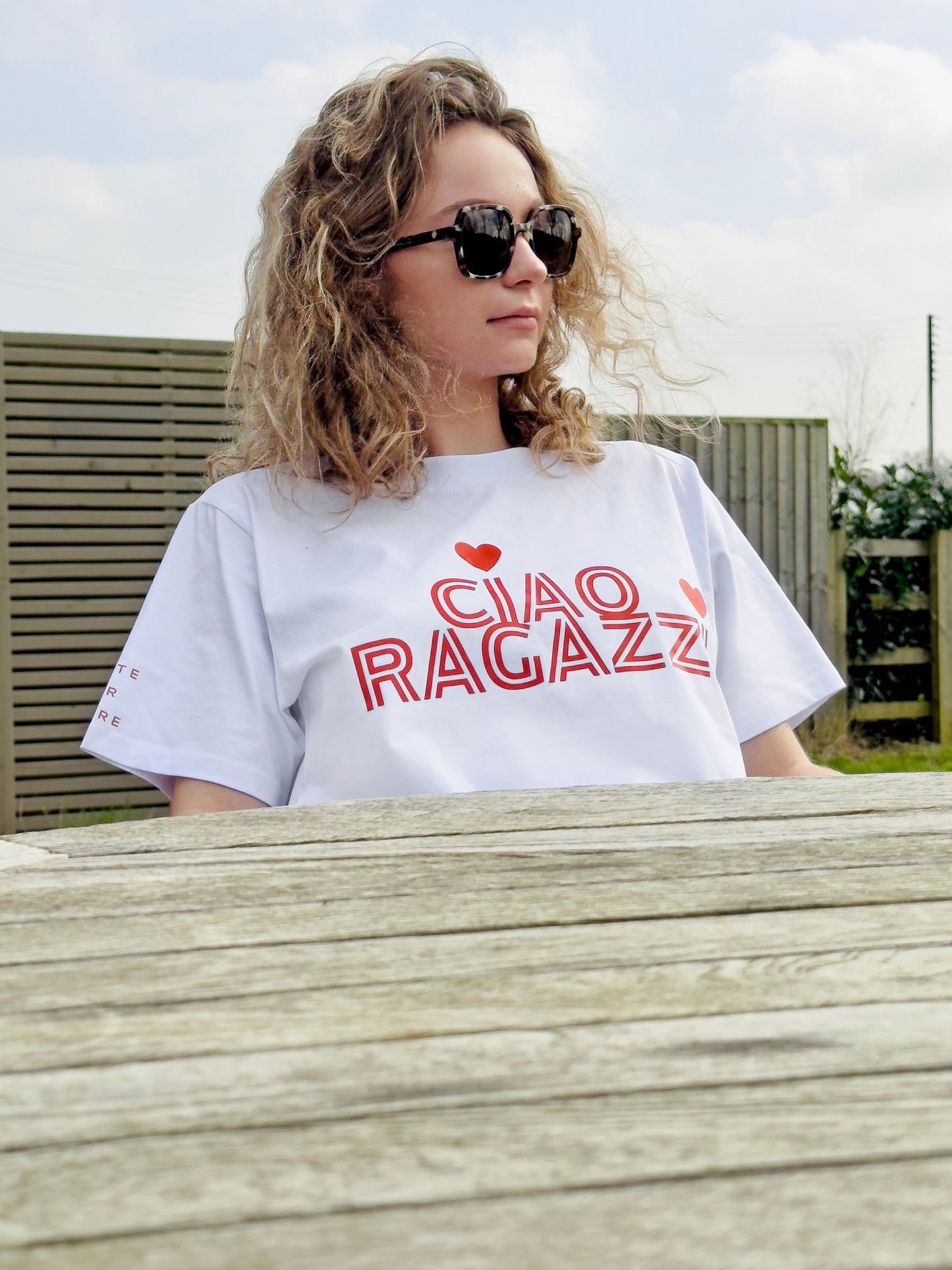 Ciao Ragazzi T-Shirt in White